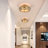 3-Light 18.31" Crystal Flush Mount Ceiling Light-1492529423
