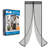 Magnetic Striped Mesh Curtain With Self-Adhesive Backing Suitable For Standard Door Frames-119666879-119666881