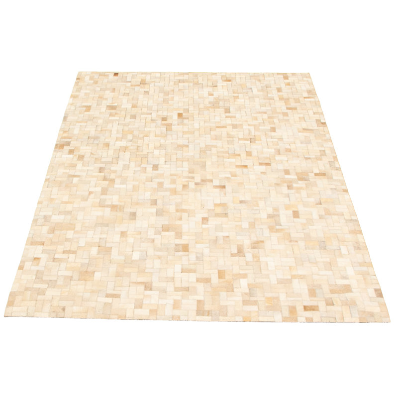 Cowhide Patchwork Indoor Rug