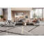 Vaheed Ta-3 Hand Knotted Area Rug in Channel Medium Gray/Ivory/Black