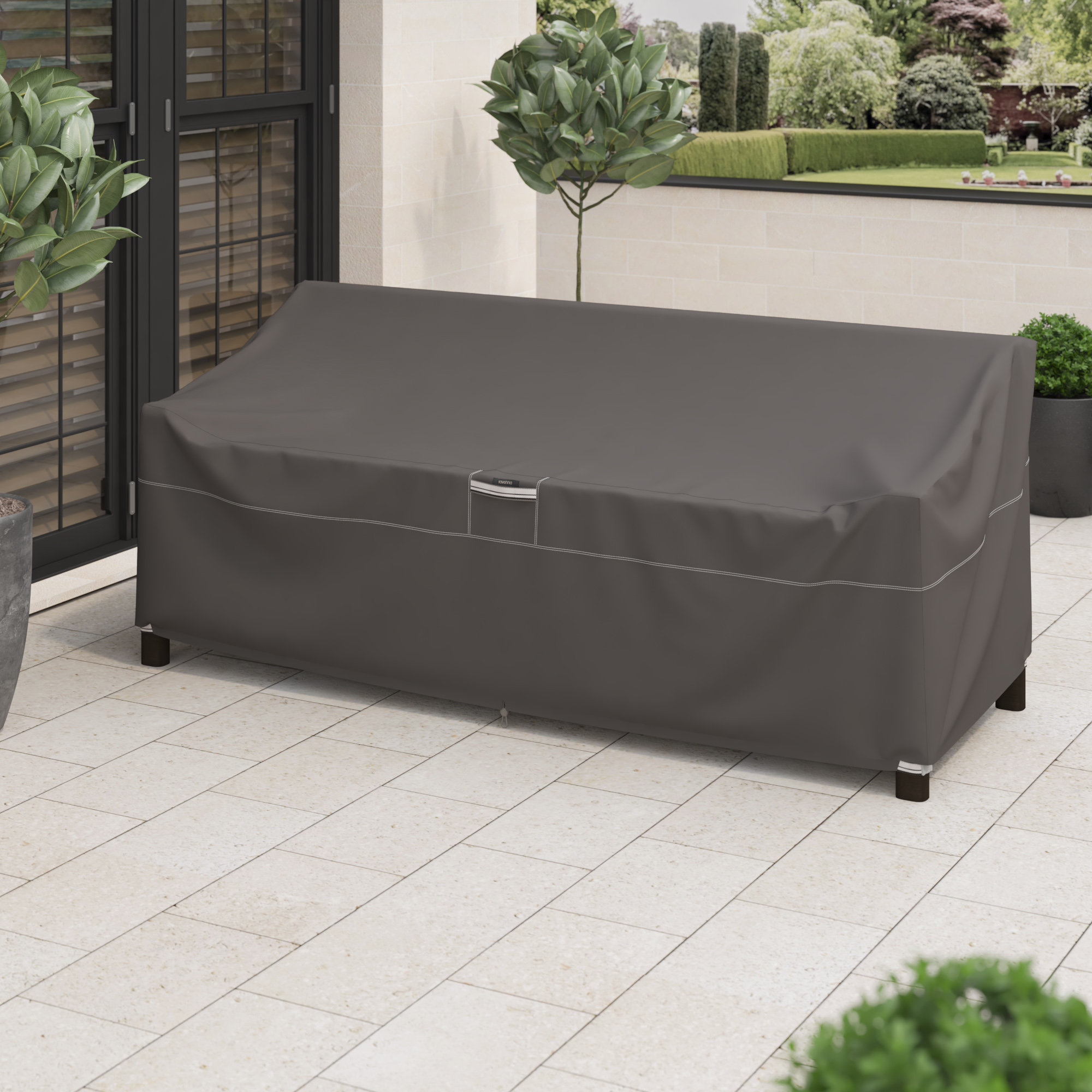 Jaylon Outdoor Patio Sofa Cover - Thumbnail 2