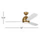 Erina 52'' 3 Blade Ceiling Fan with LED Light Kit