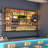 Black Multi-Tier Wall Mounted Wine Rack-106566101