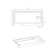 Laredo 60'' W 30'' D Rectangular Single Shower Base