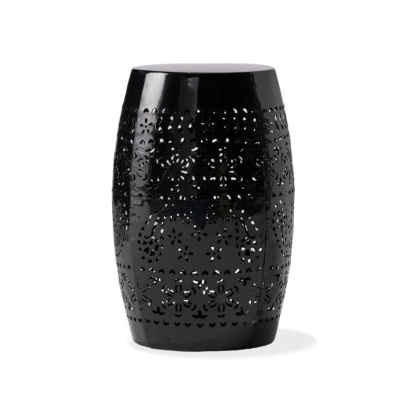 Table d'appoint Ruby Black, Noir