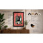 Cat on the Toilet Modern - Framed Print-96245662-96245650