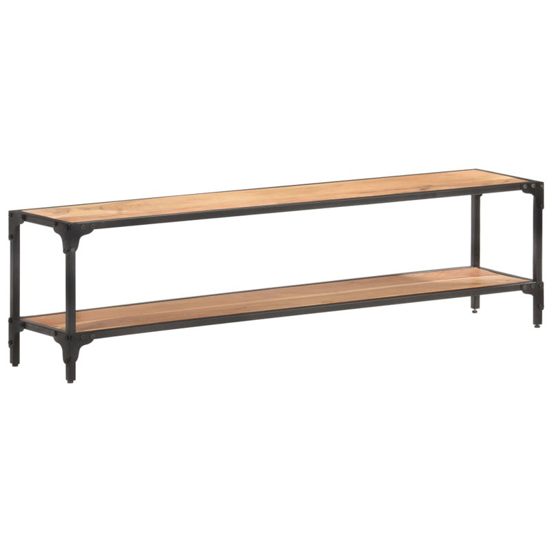 Solid Wood TV Stand, Acacia Wood