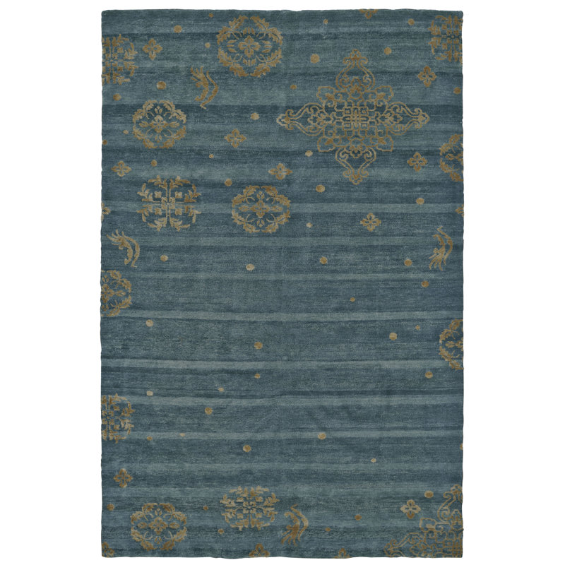 Elivia Performance Damask Indoor Rug, Rectangle 2' x 3'