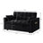 Convertible Sofa Bed with Arm Storage Pockets-401548489