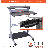 Adjustable Metal Base Standing Desk-60317105-60317102