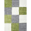 Riam Chequered Shag Area Rug-36123077