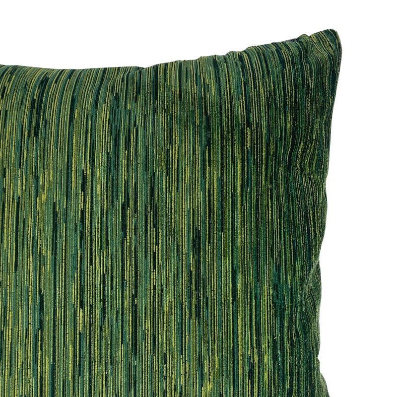Oreiller carré M10620, 26 po x 26 po, Vert