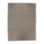Cotton Geometric Area Rug in Gray