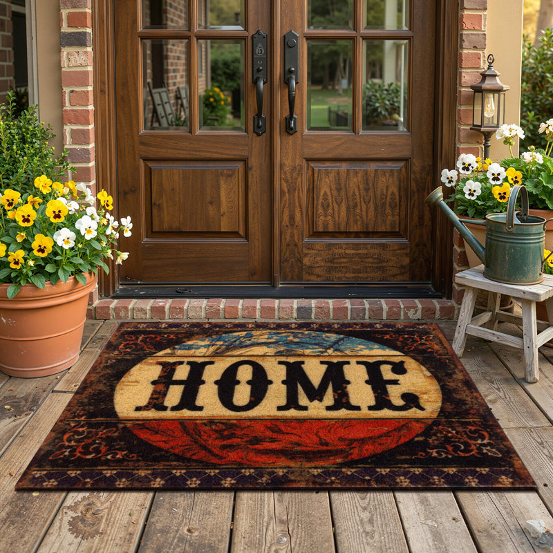 Tapis d'entrée antidérapant Coir, 31.5" W x 47.24" L