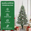 5.91' H Lighted Artificial Christmas Tree