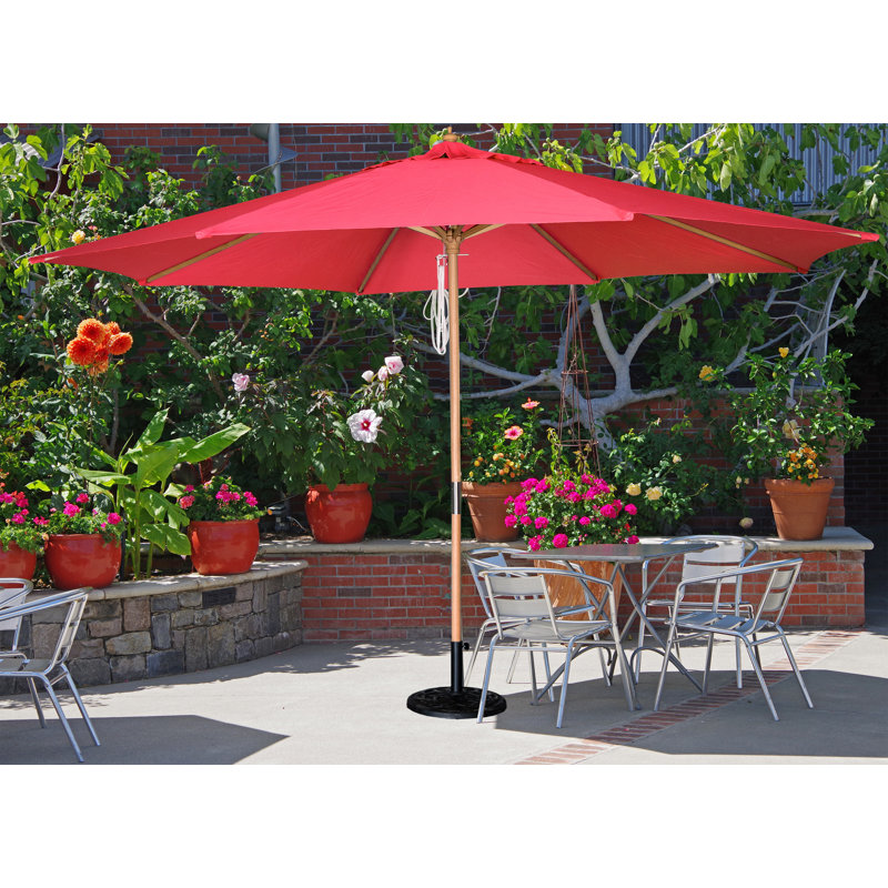 Parasol de marché 156 po Nazayah, Rouge