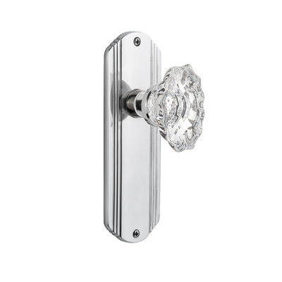 Deco Plate with Chateau Door Knob