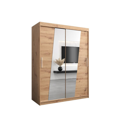 Milbra 2 Door Manufactured Wood Wardrobe