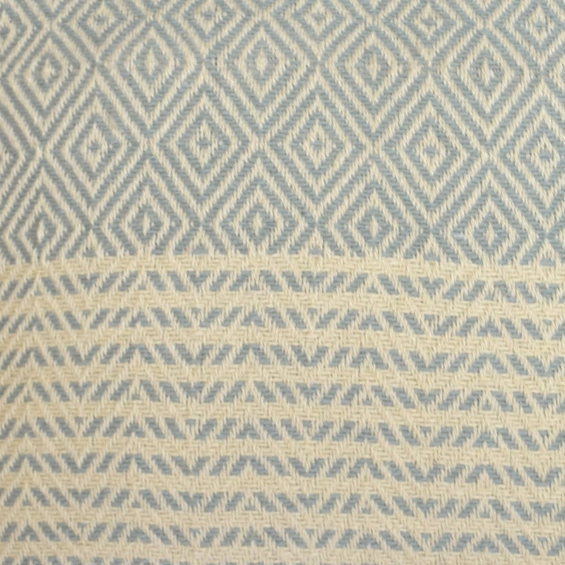 Bendale Geometric Square Euro Cushion Cover, Blue