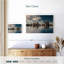 «Detroit Skyline Reflection» sur impression sur toile-1877560200
