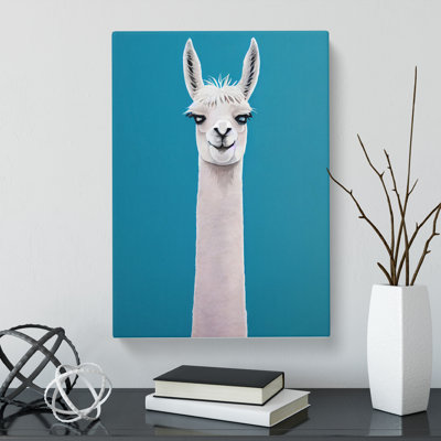 Llama Portrait Vol.4 - Wrapped Canvas