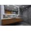 AQUADOM Edge l 84 po x H 32 po, miroir mural de salle de bain avec gradateur, désembueur, commande tactile, rétroéclairé et installation frontale, verticale ou horizontale.-92499955
