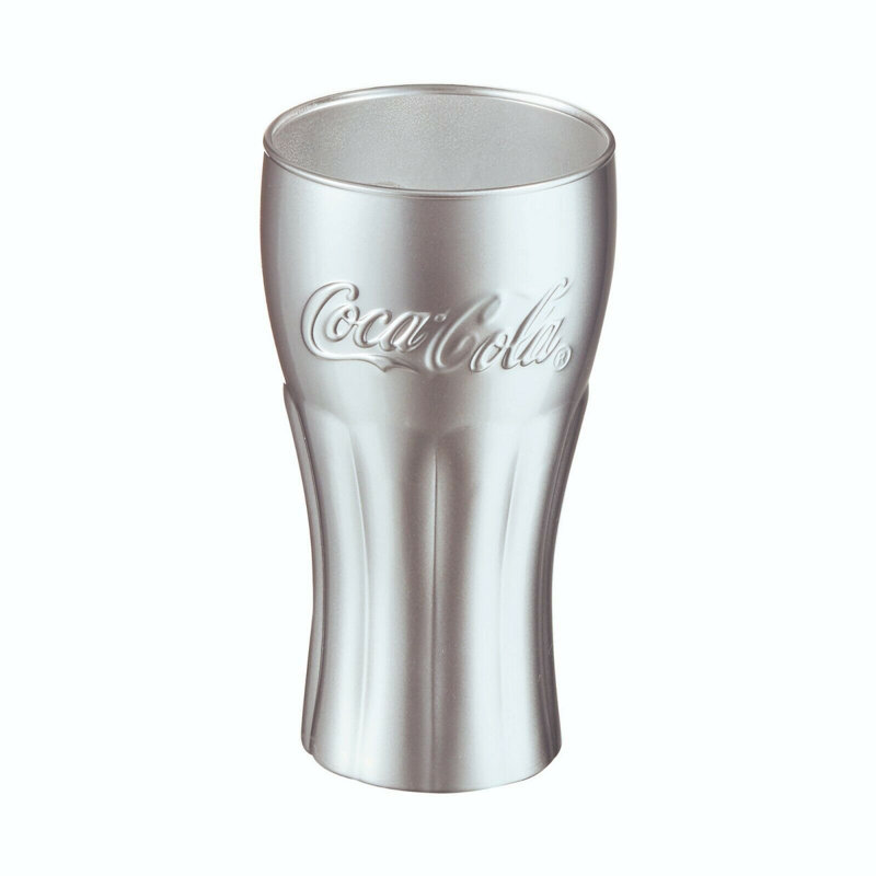 370ml Drinking Glass Set, 6, Silver