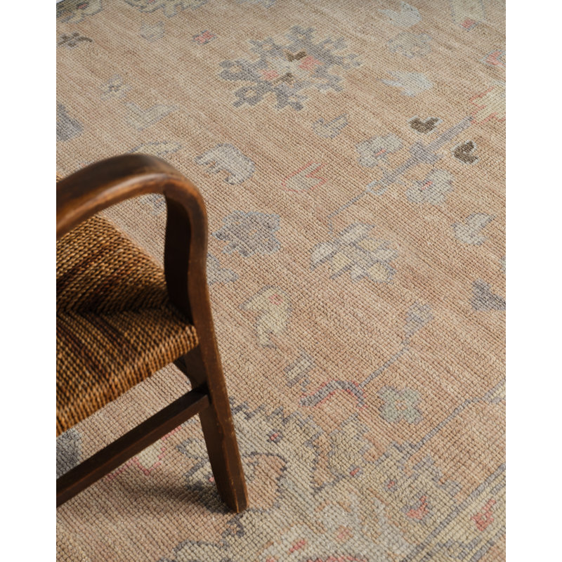 Jaipur Living Ilumina EVE10 Handknot Oriental Orange Area Rug (9'X12'), Rectangle 6' x 9'