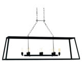 Vegas 8 - Light Kitchen Island Linear Pendant