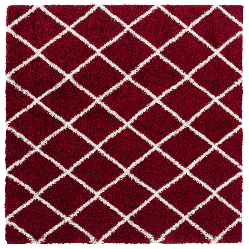 Aravinthan Performance Geometric Rug, Square 7'