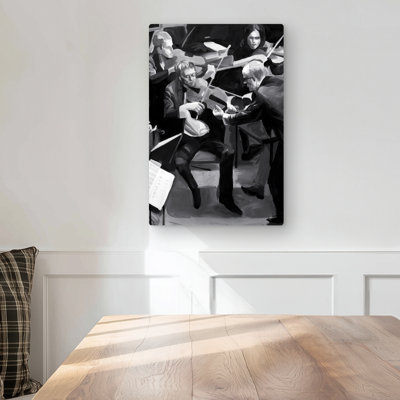 Symphony Orchestra Performing - Contemporary Metal Print Decor