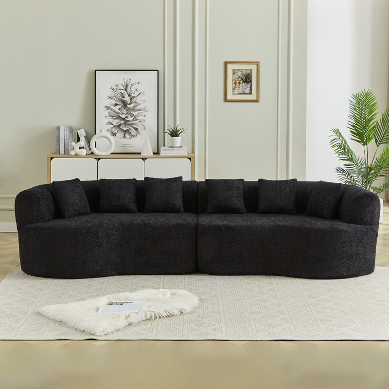 Canapé modulaire Compression Cloud, chenille 111,5 pouces