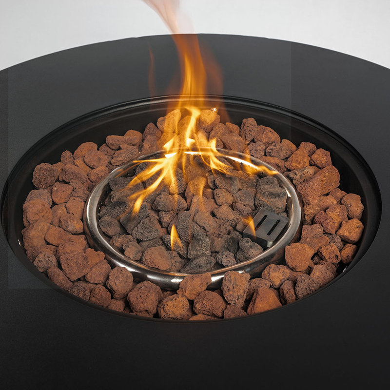Table ronde d'extérieur au propane 40000BTU