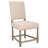 Fleur 20.5'' H Linen Upholstered Oak Side Chair