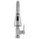 FlowCurve 1.5 in Centerset Touch Free Sensor Kitchen Faucet without Deckplate in Polished Chrome