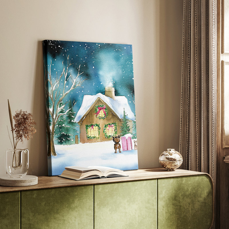 Christmas Holiday Art DCCLXVII - galerie sur mesure, H 60 po x l 40 po