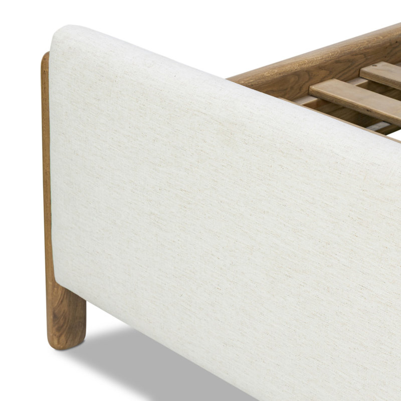 Savall Bed-Worn Oak-Queen, King