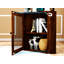 Cabinet d'angle avec portes