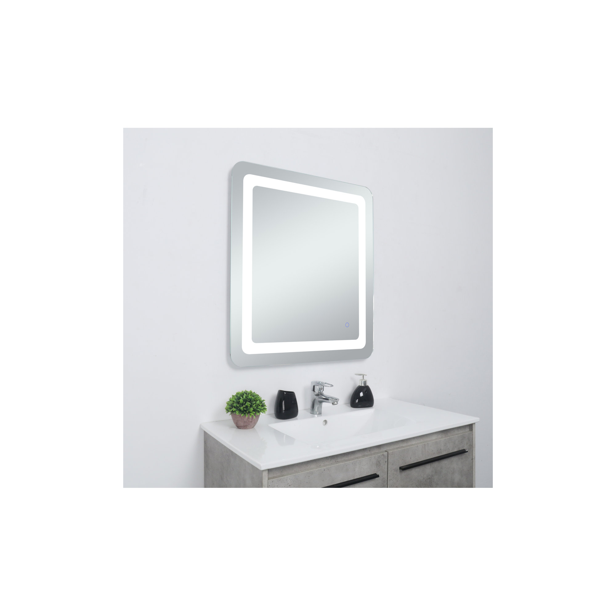 Juliane Mirror, 30" x 24", Rectangle