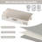 Under Bed Storage, Under Bed Storage Containers Bins For Clothes, Large Linen Underbed Closet Organization Bins, 2 Pack Collapsible Underbed Bin Dorm, Beige-1165952705