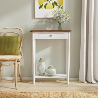Hageman 2-Tone Console Table with Drawer