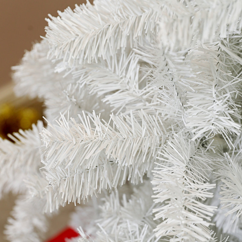 Arbre de Noël artificiel de 6 pi de hauteur, non éclairé avec 1000 pointes de branches, conception à ouverture automatique, assemblage facile pour la maison et le bureau, arbre de Noël