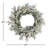 Faux Lighted Pine 24'' Wreath