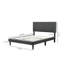Cadre de lit double avec tête de lit Ebern Designs-935015574-935015575