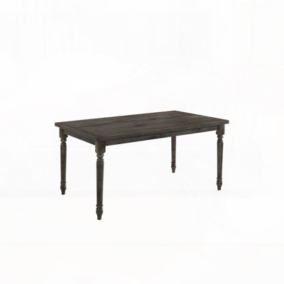 Gray Finish Dining Table