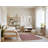 Machine Washable Abstract Brown Area Rug-516495538