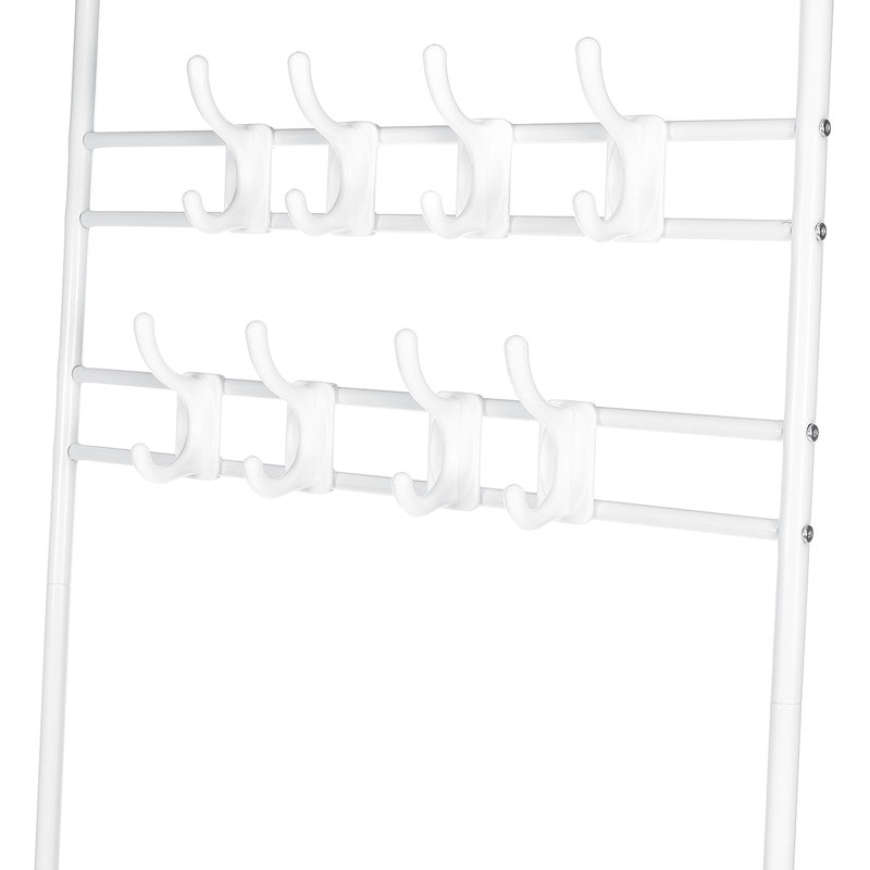 Norborne 25'' Metal Clothing Rack, White