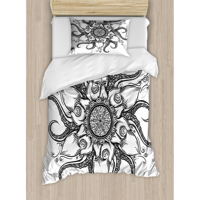 Mello 260 TC Duvet Cover Set, Single - 1 Standard Pillowcase