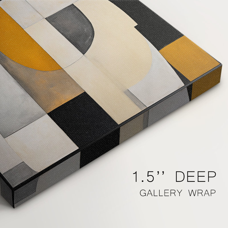 ABSTRACT Series DVII  -Premium Gallery Wrapped Canvas -Ready to Hang, 48" H x 32" W