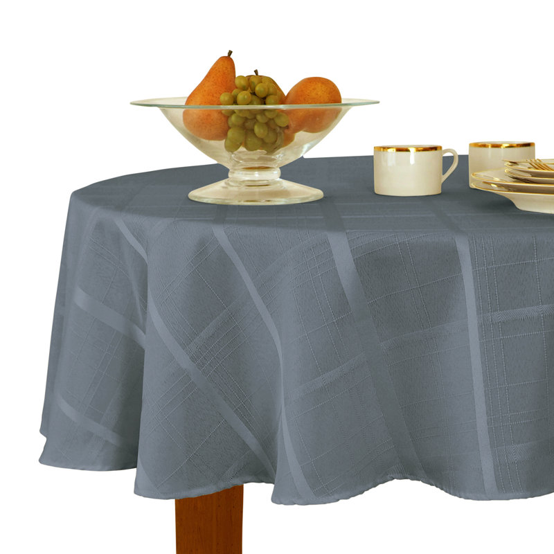 Nappe Ramiro Elegance, Rond 90 po x l 90 po, Bleu ombré